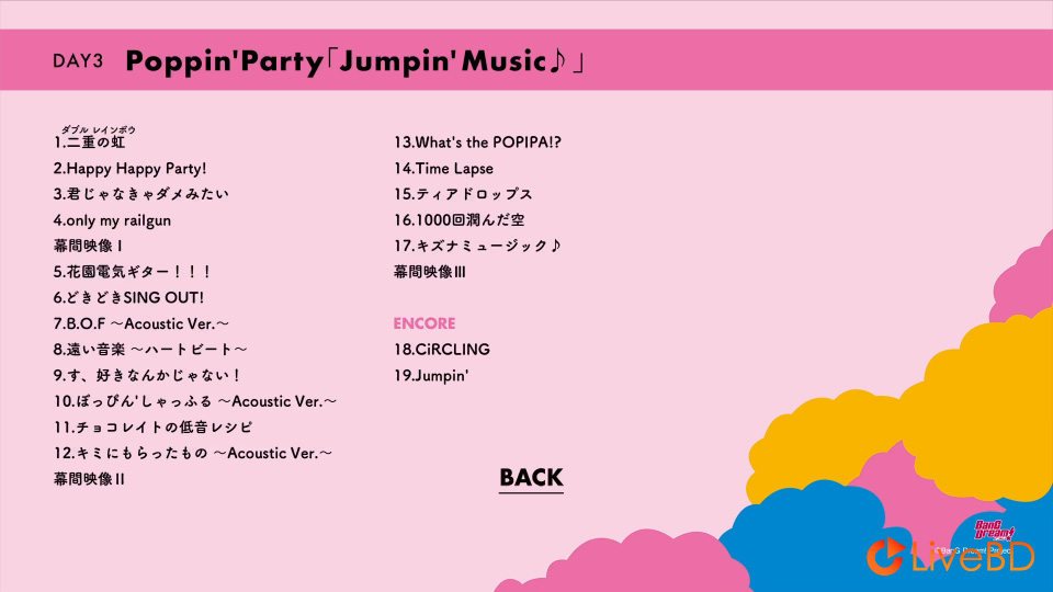 BanG Dream! 7th☆LIVE DAY3 Poppin′Party「Jumpin′ Music」(2020) BD蓝光原盘 40.8G_Blu-ray_BDMV_BDISO_1