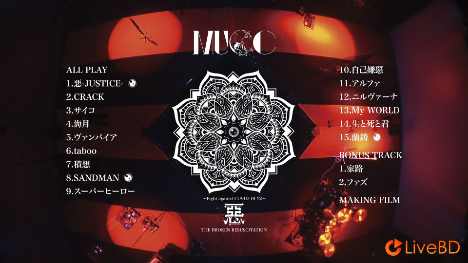 MUCC Fight against COVID-19 #2「惡 THE BROKEN RESUSCITATION」(2020) BD蓝光原盘 37.2G_Blu-ray_BDMV_BDISO_1
