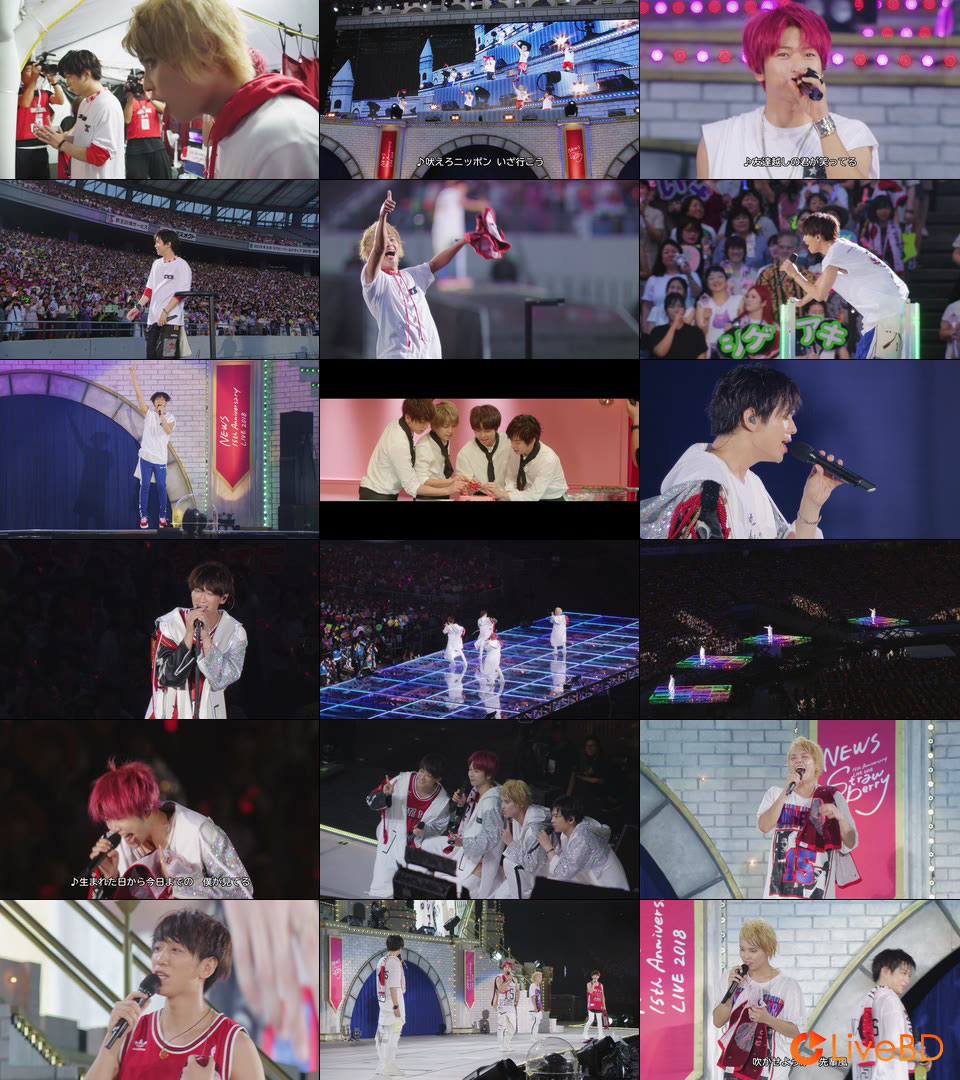 NEWS 15th Anniversary LIVE 2018“Strawberry”(3BD) (2019) BD蓝光原盘 90.7G_Blu-ray_BDMV_BDISO_2