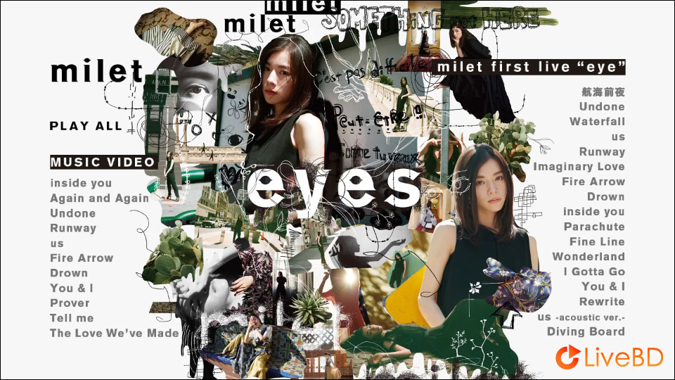 milet first live“eye”[初回生産限定盤A] (2020) BD蓝光原盘 22.2G_Blu-ray_BDMV_BDISO_1