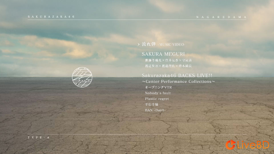 櫻坂46 流れ弾 [TYPE-A～TYPE-D] (4BD) (2021) BD蓝光原盘 66.4G_Blu-ray_BDMV_BDISO_1