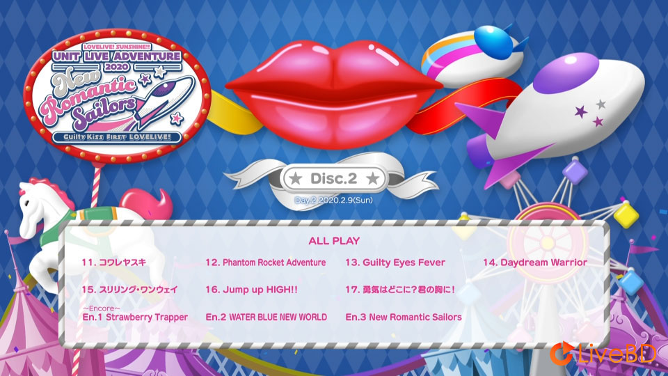 LoveLive! Sunshine!! Guilty Kiss First LOVELIVE!~New Romantic Sailors~(3BD) (2021) BD蓝光原盘 84.7G_Blu-ray_BDMV_BDISO_3 LoveLive! Sunshine!! Guilty Kiss First LOVELIVE!~New Romantic Sailors~(3BD) (2021) BD蓝光原盘 84.7G_Blu-ray_BDMV_BDISO_3
