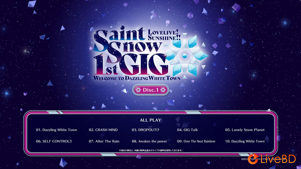 LoveLive! Sunshine!! Saint Snow 1st GIG~Welcome to Dazzling White Town~Blu-ray Memorial BOX (3BD) (2021) BD蓝光原盘 81.7G_Blu-ray_BDMV_BDISO_1 LoveLive! Sunshine!! Saint Snow 1st GIG~Welcome to Dazzling White Town~Blu-ray Memorial BOX (3BD) (2021) BD蓝光原盘 81.7G_Blu-ray_BDMV_BDISO_1