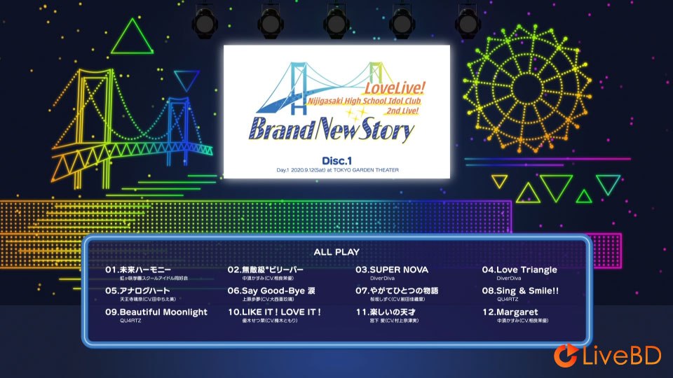 LoveLive! 虹ヶ咲学園スクールアイドル同好会 2nd Live! Brand New Story & Back to the TOKIMEKI Blu-ray Memorial BOX (5BD) (2021) BD蓝光原盘 154.2G_Blu-ray_BDMV_BDISO_1 LoveLive! 虹ヶ咲学園スクールアイドル同好会 2nd Live! Brand New Story & Back to the TOKIMEKI Blu-ray Memorial BOX (5BD) (2021) BD蓝光原盘 154.2G_Blu-ray_BDMV_BDISO_1