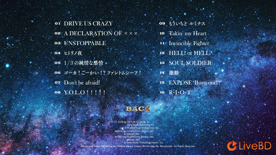 BanG Dream! RAISE A SUILEN 単独ライブ「Craziness」(2021) BD蓝光原盘 22.1G_Blu-ray_BDMV_BDISO_1