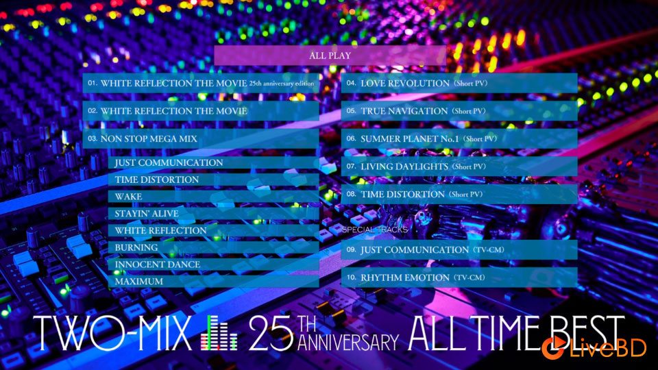 TWO-MIX 25th Anniversary ALL TIME BEST [初回限定盤] (2021) BD蓝光原盘 12.3G_Blu-ray_BDMV_BDISO_1