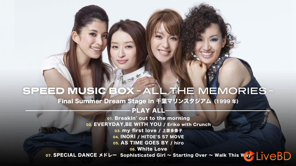 SPEED MUSIC BOX ALL THE MEMORIES [初回生産限定盤] (3BD) (2021) BD蓝光原盘 90.7G_Blu-ray_BDMV_BDISO_1