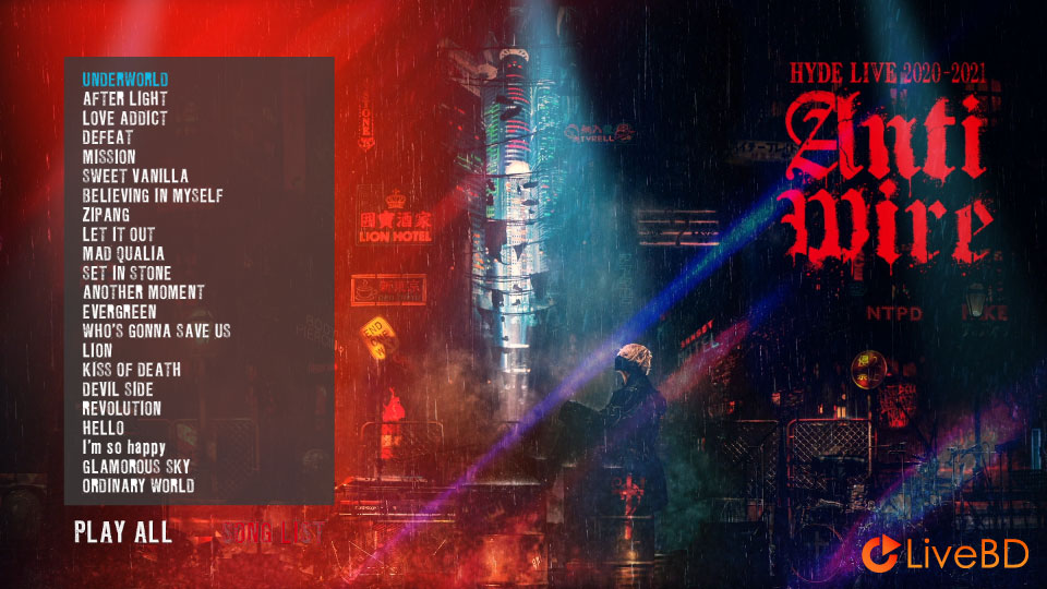 宝井秀人 HYDE LIVE 2020-2021 ANTI WIRE [初回限定盤] (2BD) (2021) BD蓝光原盘 61.6G_Blu-ray_BDMV_BDISO_1