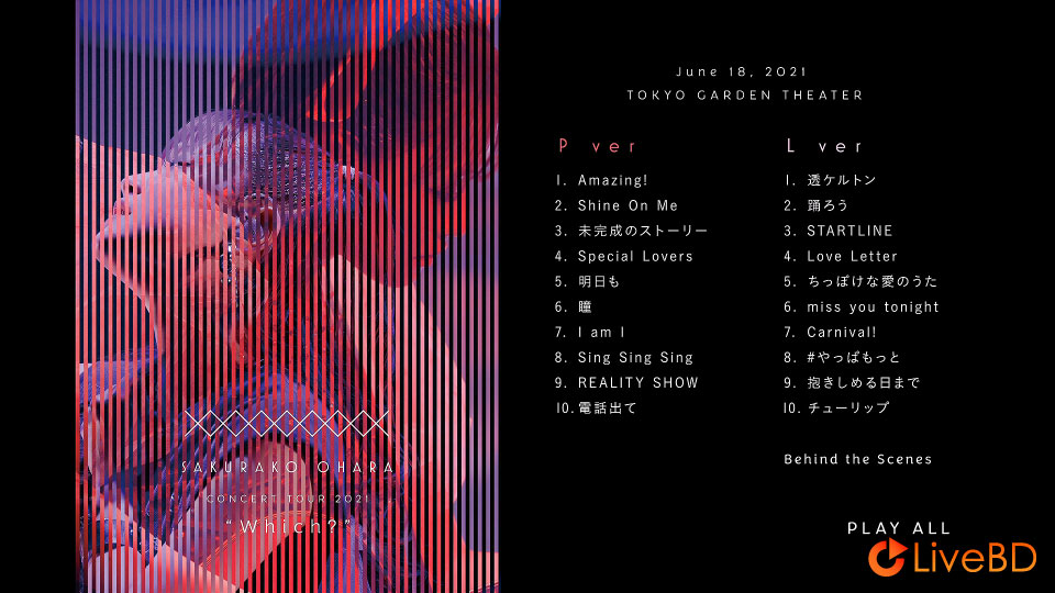 大原櫻子 CONCERT TOUR 2021～Which～(2021) BD蓝光原盘 39.9G_Blu-ray_BDMV_BDISO_1
