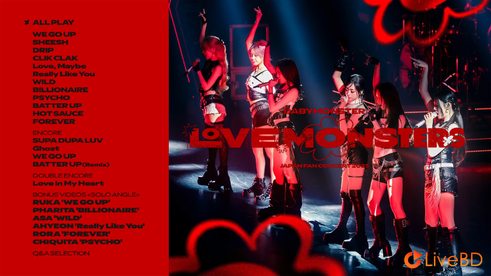 BABYMONSTER LOVE MONSTERS JAPAN FAN CONCERT 2025 [初回生産限定盤] (2026) BD蓝光原盘 22.2G_Blu-ray_BDMV_BDISO_1