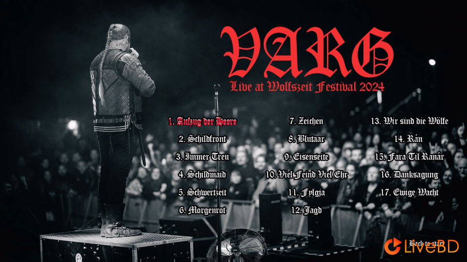 Varg – Live At Wolfszeit Festival (2026) BD蓝光原盘 15.3G_Blu-ray_BDMV_BDISO_1 Varg – Live At Wolfszeit Festival (2026) BD蓝光原盘 15.3G_Blu-ray_BDMV_BDISO_1