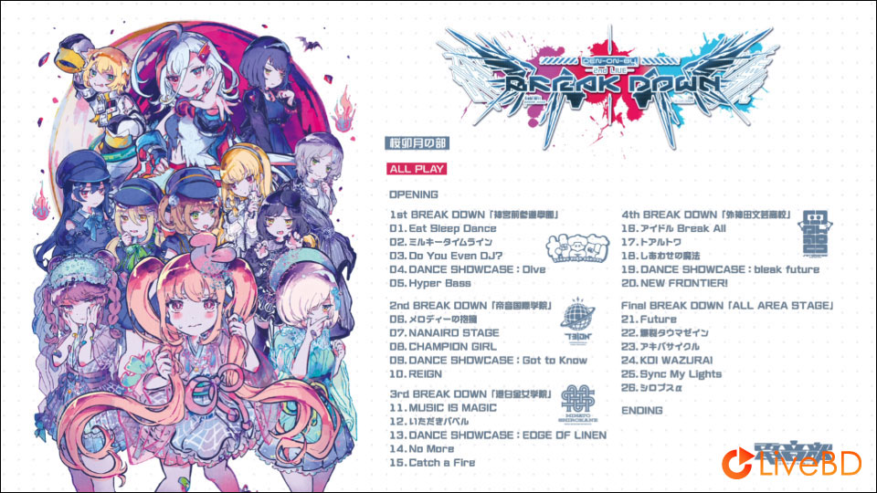 電音部 2nd LIVE -BREAK DOWN- Blu-ray BOX (2BD) (2022) BD蓝光原盘 77.6G_Blu-ray_BDMV_BDISO_1 電音部 2nd LIVE -BREAK DOWN- Blu-ray BOX (2BD) (2022) BD蓝光原盘 77.6G_Blu-ray_BDMV_BDISO_1