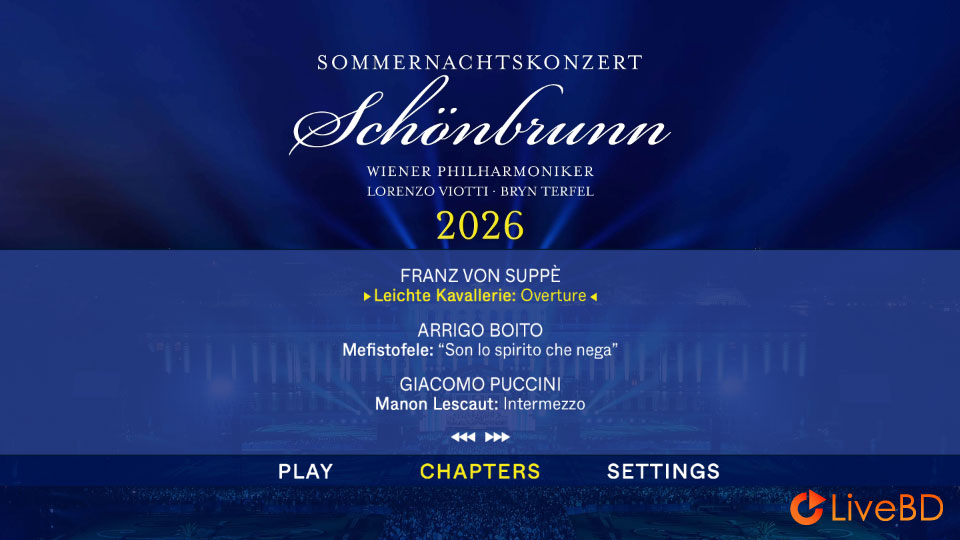 Summer Night Concert 2026 / Sommernachtskonzert 2026 (2026) BD蓝光原盘 21.1G_Blu-ray_BDMV_BDISO_1 Summer Night Concert 2026 / Sommernachtskonzert 2026 (2026) BD蓝光原盘 21.1G_Blu-ray_BDMV_BDISO_1