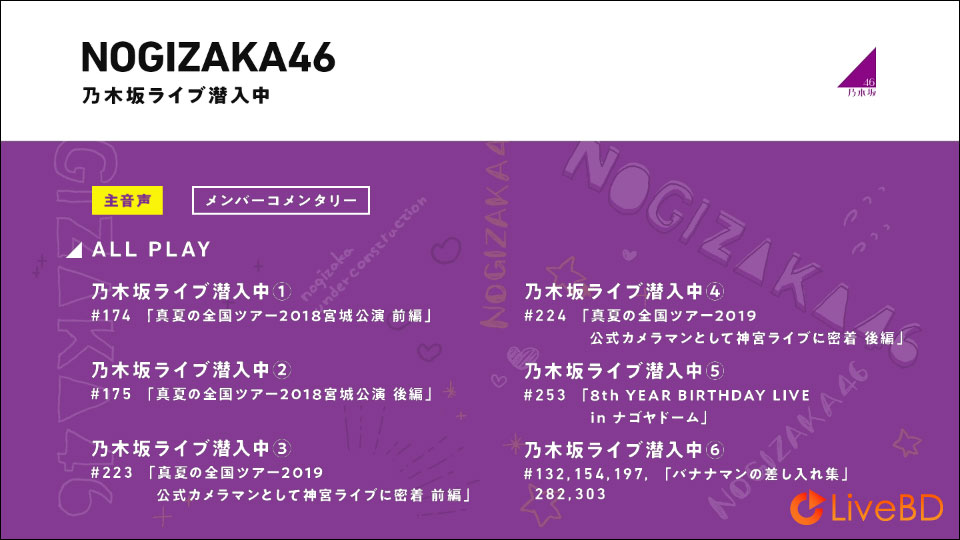 乃木坂46 乃木坂ライブ潜入中 (2022) BD蓝光原盘 44.1G_Blu-ray_BDMV_BDISO_1 乃木坂46 乃木坂ライブ潜入中 (2022) BD蓝光原盘 44.1G_Blu-ray_BDMV_BDISO_1