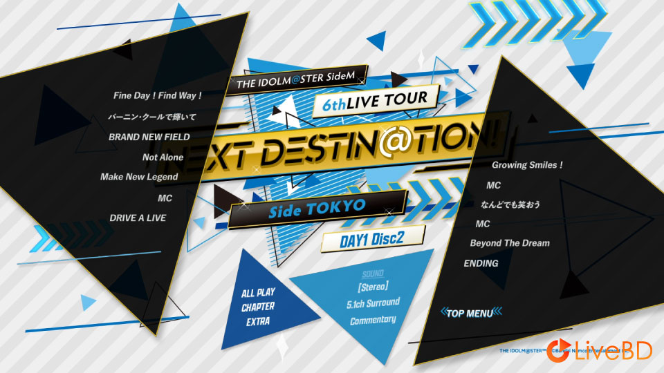THE IDOLM@STER SideM 6thLIVE TOUR ~NEXT DESTIN@TION!~ Side TOKYO LIVE Blu-ray (5BD) (2022) BD蓝光原盘 178.7G_Blu-ray_BDMV_BDISO_3