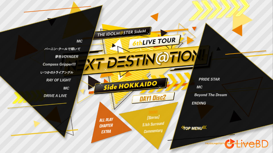 THE IDOLM@STER SideM 6thLIVE TOUR ~NEXT DESTIN@TION!~ Side HOKKAIDO LIVE Blu-ray (4BD) (2022) BD蓝光原盘 127.1G_Blu-ray_BDMV_BDISO_3
