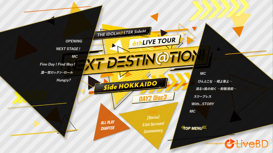 THE IDOLM@STER SideM 6thLIVE TOUR ~NEXT DESTIN@TION!~ Side HOKKAIDO LIVE Blu-ray (4BD) (2022) BD蓝光原盘 127.1G_Blu-ray_BDMV_BDISO_5
