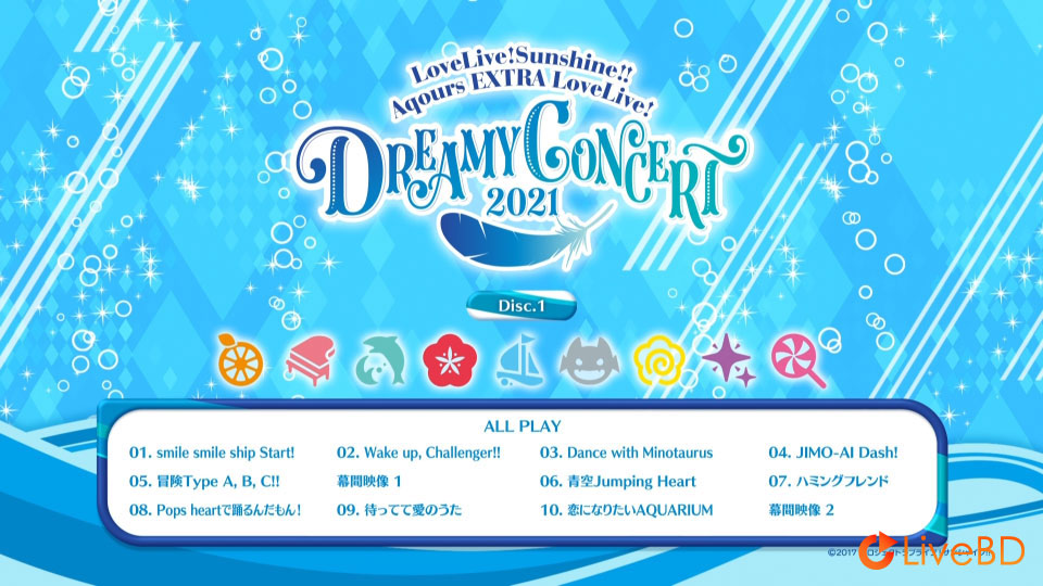 LoveLive! Sunshine!! Aqours EXTRA LoveLive!~DREAMY CONCERT 2021~Blu-ray Memorial BOX (3BD) (2022) BD蓝光原盘 86.9G_Blu-ray_BDMV_BDISO_1 LoveLive! Sunshine!! Aqours EXTRA LoveLive!~DREAMY CONCERT 2021~Blu-ray Memorial BOX (3BD) (2022) BD蓝光原盘 86.9G_Blu-ray_BDMV_BDISO_1