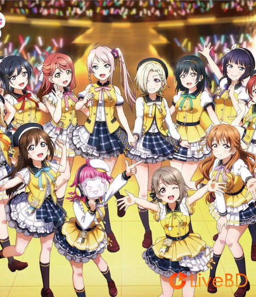 LoveLive! 虹ヶ咲学園スクールアイドル同好会 4th Live!~Love the Life We Live~Blu-ray Memorial BOX (5BD) (2022) BD蓝光原盘 130.4G